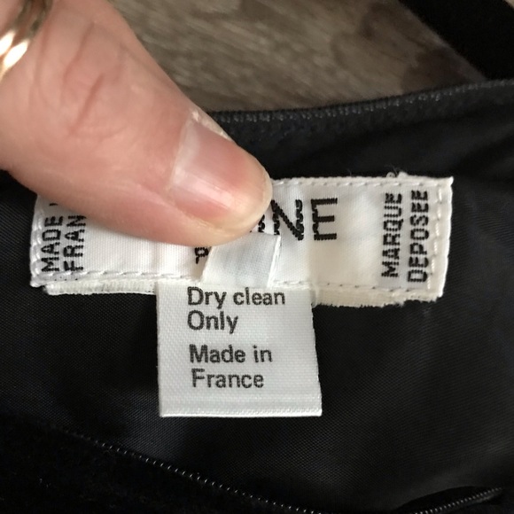 Celine Vintage Velvet 2 Piece Blazer Skirt Suit - Picture 4 of 8